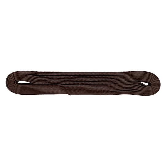 12 Pack: 1" Brown Knit Elastic by Loops & Threads™